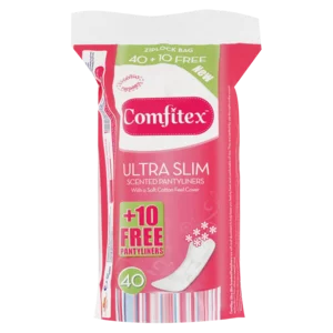 Comfitex Ultra Slim Scented Pantyliners 50 Pack Comfitex Ultra Slim Scented Pantyliners 50 Pack
