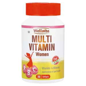 Wellvita Multi Vitamin For Women 30 Softgels Pack Wellvita Multi Vitamin For Women 30 Softgels Pack