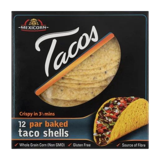 Mexicorn Par Baked Taco Shells 185g