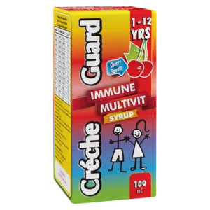 Créche Guard Cherry Flavoured Immune Multivitamin Syrup 100ml Créche Guard Cherry Flavoured Immune Multivitamin Syrup 100ml