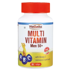 Wellvita Multi Vitamin For Men 50+ 30 Softgels Pack Wellvita Multi Vitamin For Men 50+ 30 Softgels Pack