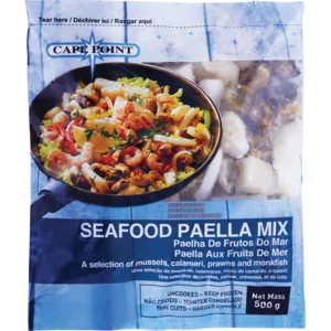 Cape Point Frozen Seafood Paella Mix 500g