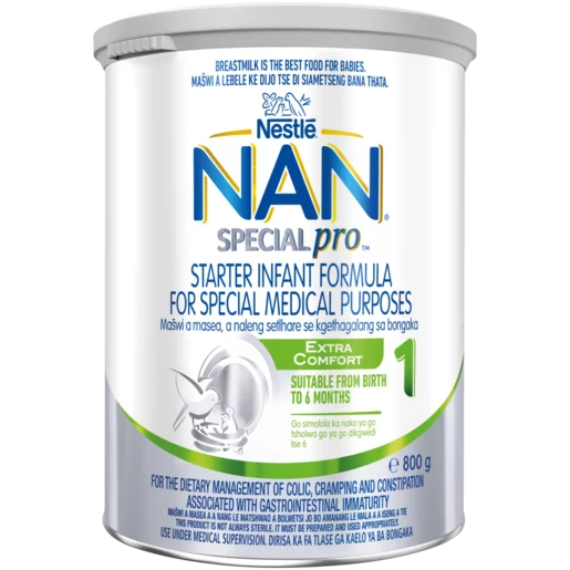 Nestlé Nan Special Pro Sensitive Infant Formula for Special Medical Purposes Tub 800g Nestlé Nan Special Pro Sensitive Infant Formula for Special Medical Purposes Tub 800g