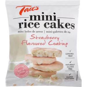 Tait's Rice Cakes Strawberry 65g Tait's Rice Cakes Strawberry 65g