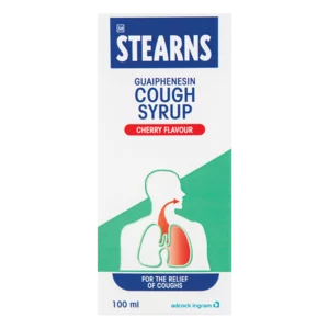 Stearns Cherry Flavoured Cough Syrup 100ml Stearns Cherry Flavoured Cough Syrup 100ml