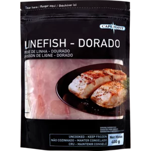 Cape Point Frozen Linefish Dorado Portions 400g