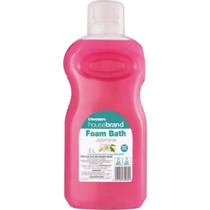 Checkers Housebrand Jasmine Bath Foam 2L Checkers Housebrand Jasmine Bath Foam 2L
