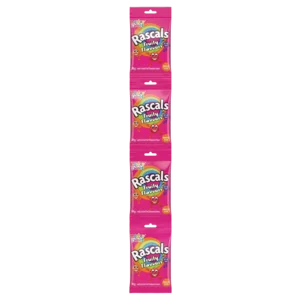 Rascals Fruity Chews Candy 4x30g