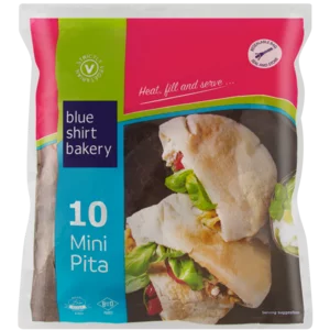 Blue Shirt Bakery Mini Pita 10 Pack
