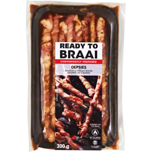 Ready To Braai Oepsies 300g Ready To Braai Oepsies 300g