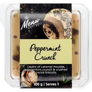 The Menu Peppermint Crunch Dessert 100g The Menu Peppermint Crunch Dessert 100g
