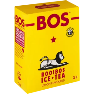 Bos Lemon Flavoured Ice Tea Box 3L Bos Lemon Flavoured Ice Tea Box 3L