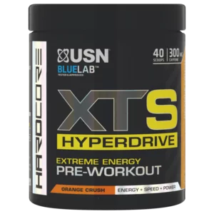 USN XTS Hyperdrive Orange Crush Flavoured Pre-Workout Extreme Supplement 210g