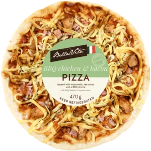 Bella Vita BBQ Chicken & Bacon Pizza 470g