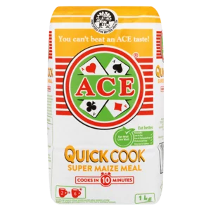 ACE Quick Cook Super Maize Meal Pack 1kg