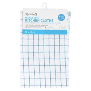 Essentials Microfibre Kitchen Cloth 70x40cm Essentials Microfibre Kitchen Cloth 70x40cm