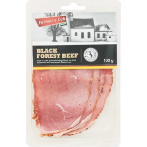 Farmer's Deli Black Forest Beef 100g Farmer's Deli Black Forest Beef 100g