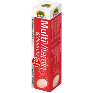 Sunlife Multi-Vitamin & Minerals Effervescent Tablets 20 Pack
