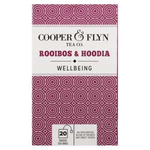 Cooper & Flyn Wellbeing Rooibos & Hoodia Tagged Tea Bags 20 Pack