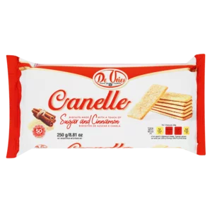 De Vries Canelle Sugar & Cinnamon Biscuits 250g De Vries Canelle Sugar & Cinnamon Biscuits 250g