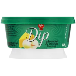 Epic Fresh Cheese & Onion Dip 125g Epic Fresh Cheese & Onion Dip 125g