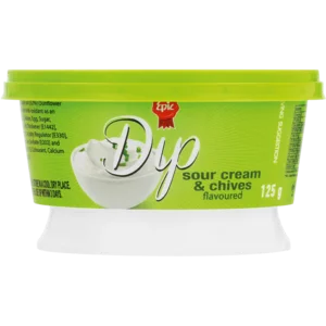 Epic Fresh Sour Cream & Chives Dip 125g Epic Fresh Sour Cream & Chives Dip 125g