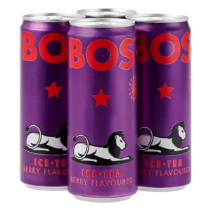 Bos Berry Flavoured Ice Tea Cans 6x300ml Bos Berry Flavoured Ice Tea Cans 6x300ml