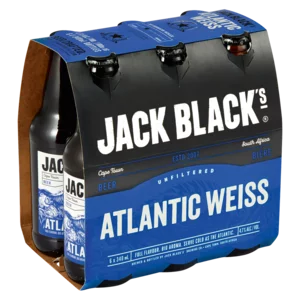 Jack Black's Atlantic Weiss Beer Bottles 6x340ml