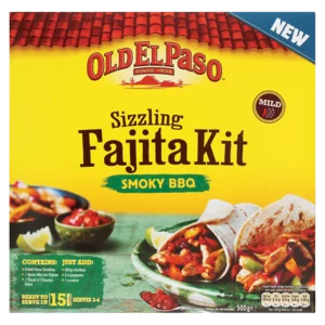 Old El Paso BBQ Fajita Meal Kit 525g Old El Paso BBQ Fajita Meal Kit 525g