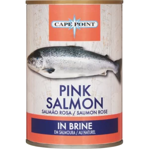 Cape Point Pink Salmon In Brine 400g Cape Point Pink Salmon In Brine 400g