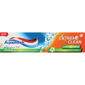 Aquafresh Extreme Clean Lasting Fresh Toothpaste 75ml