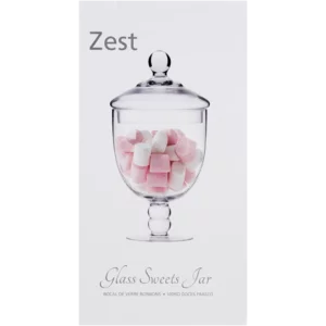 Zest Sweets Glass Storage Jar