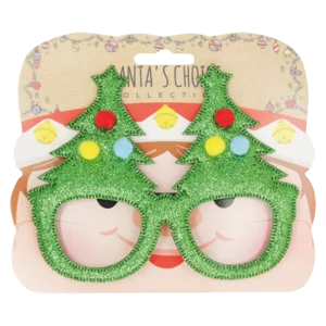 Santa's Choice Collection Christmas Novelty Glasses