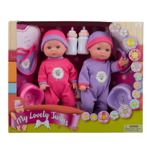 My Lovely Twins Doll Box 33cm My Lovely Twins Doll Box 33cm