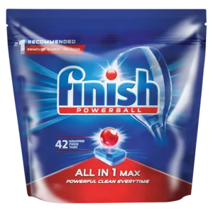 Finish All-In-1 Max Dishwasher Tablets 42 Pack