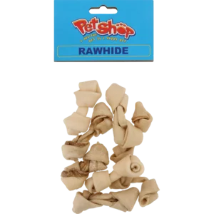 Pet Shop Rawhide Mini Knotted Bone Pet Shop Rawhide Mini Knotted Bone