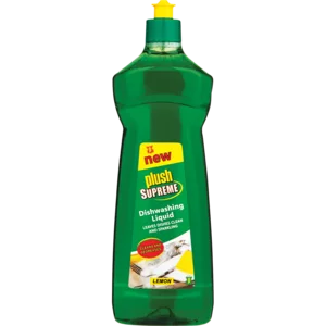 Plush Supreme Lemon Dishwashing Liquid 750ml Plush Supreme Lemon Dishwashing Liquid 750ml