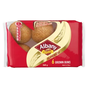 Albany Superior Brown Buns 6 Pack Albany Superior Brown Buns 6 Pack