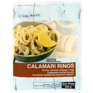 Cape Point Frozen Calamari Rings 500g