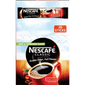 Nescafé Classic Instant Coffee Sticks 20x1.8g Nescafé Classic Instant Coffee Sticks 20x1.8g