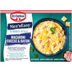 Dr. OetkerClassic Style Frozen Macaroni Cheese And Bacon 350g Dr. OetkerClassic Style Frozen Macaroni Cheese And Bacon 350g