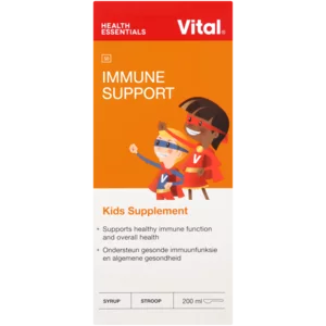 Vital Kids Immune Support Syrup Bottle 200ml