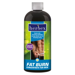 Herbex Grape Flavoured Fat Burn Concentrate For Men 400ml
