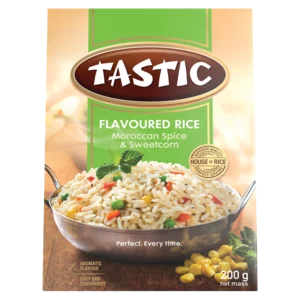 Tastic Moroccan Spice & Sweetcorn Flavoured Rice 200g