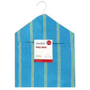 Essentials Jacquard Peg Bag 28x32cm Essentials Jacquard Peg Bag 28x32cm