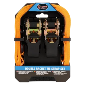 Q-Premium Double Rachet Tie Strap Set 2 Piece