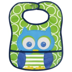 Jolly Tots 2 Layer Bib With Pocket Jolly Tots 2 Layer Bib With Pocket