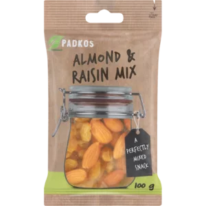 Padkos Almond & Raisin Mix 100g