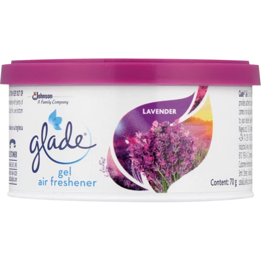 Glade Lavender Scented Gel Air Freshener 70g Glade Lavender Scented Gel Air Freshener 70g