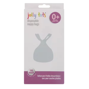 Jolly Tots Disposable Nappy Bags 150 Pack Jolly Tots Disposable Nappy Bags 150 Pack